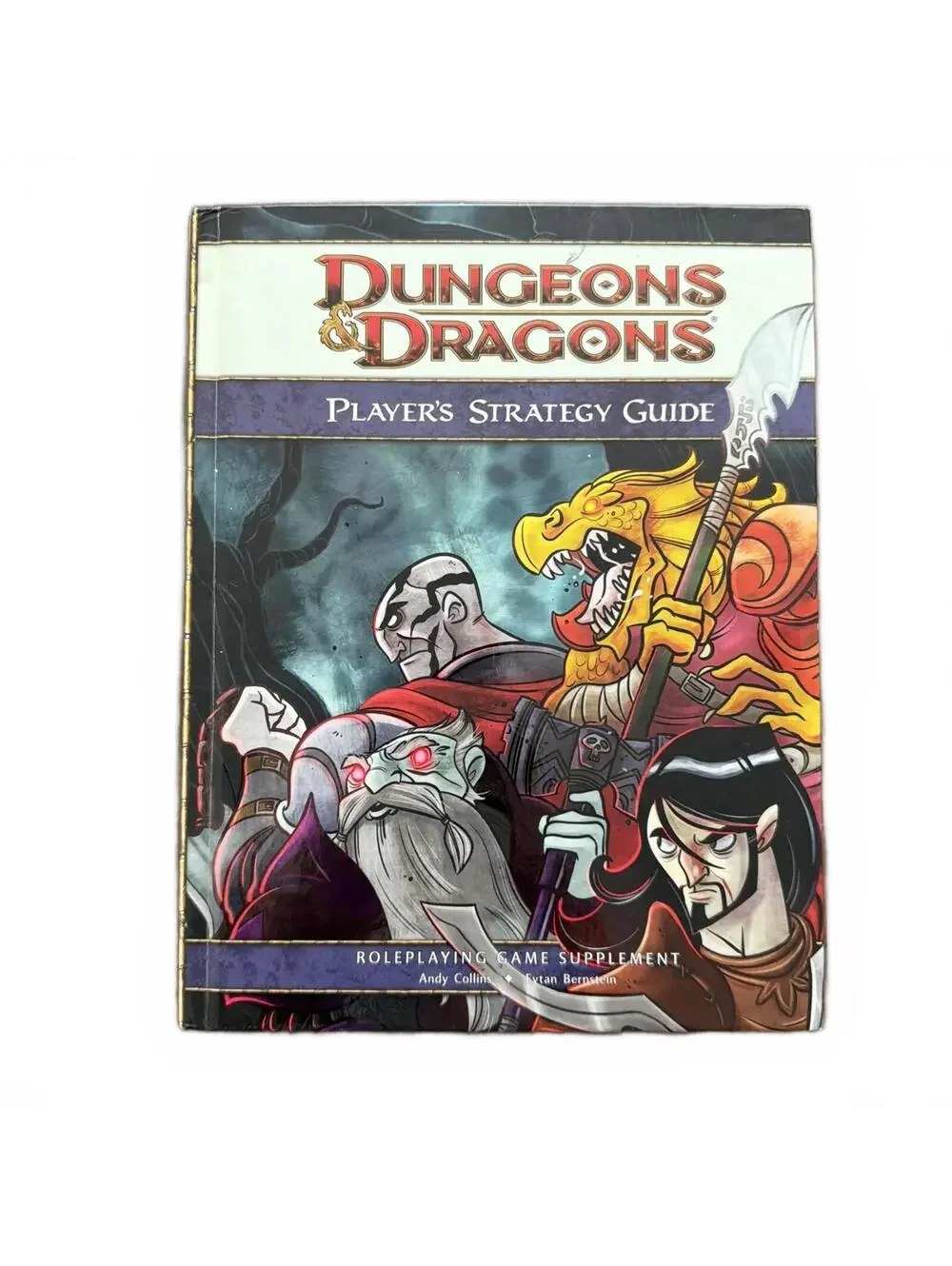 Dungeons & Dragons Player's Strategy Guide 4th Edition D&D Hardcover First Print